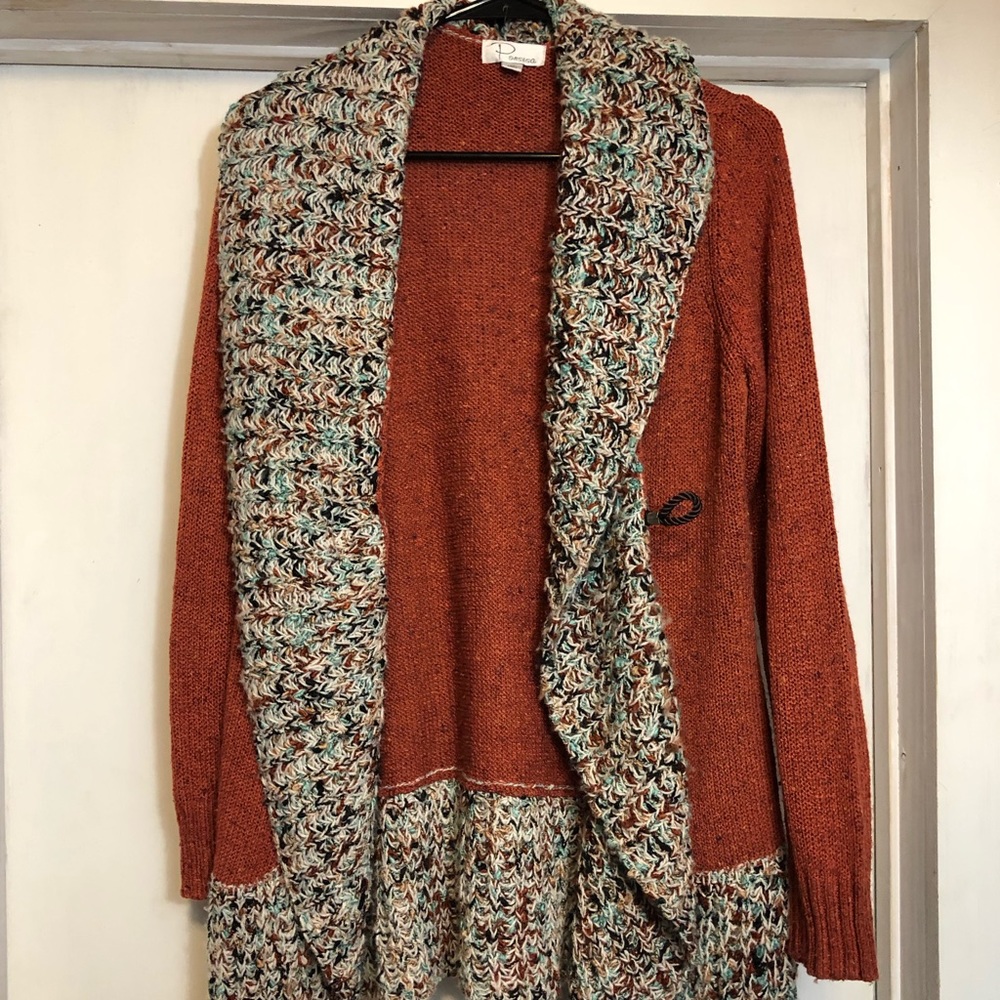 🍄 3 for $18 Fall burnt orange cardigan